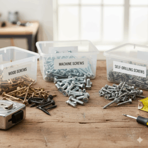 Screws (Wood, Machine & Self-Drilling)